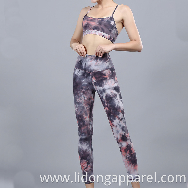 Hot sale high quality Comfortable fabrics yoga clothing suit fitness sets clothing yoga women woman yoga clothing